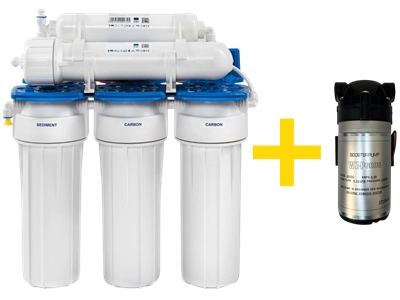 Коли потрібна помпа (насос) для зворотного осмосу?