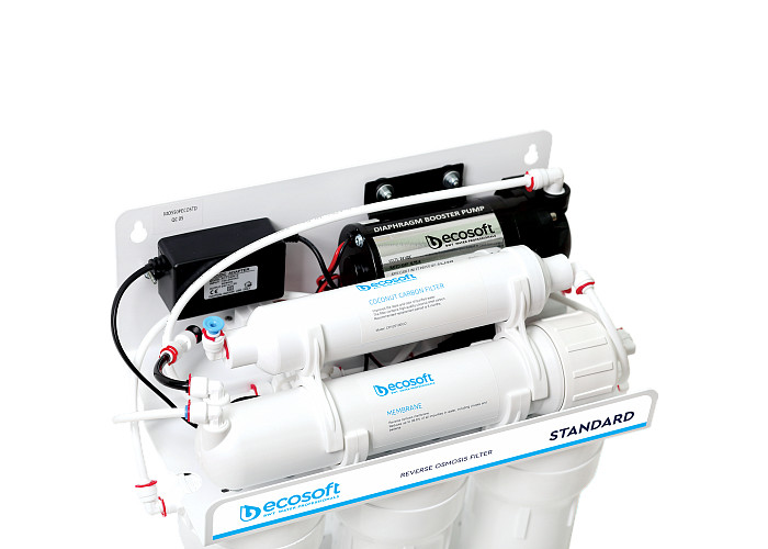 Фільтр зворотного осмосу з помпою Ecosoft Standard 5-50P MO550PECOSTD