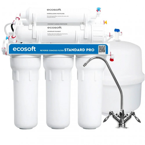 Фільтр зворотного осмосу Ecosoft Standard PRO MO650