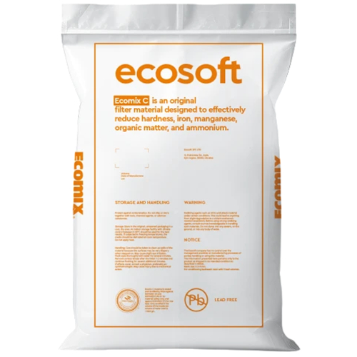 Фільтруюча засипка комплексного очищення води Ecomix C 25 л