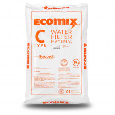 Комплексне завантаження для очищення води від заліза, марганцю, органічних домішок і пом'якшення води Ecomix-C 25л