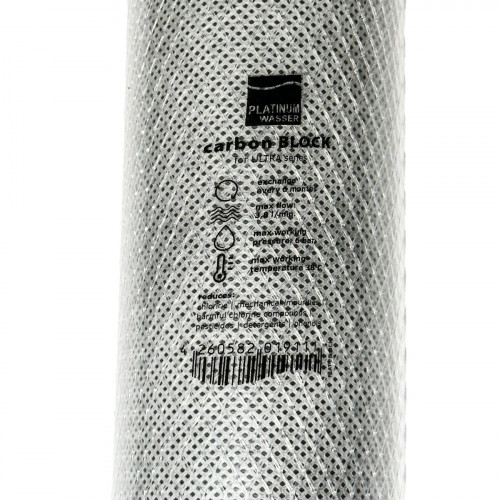 Картридж из брикетированного угля Platinum Wasser CB Carbon BLOCK
