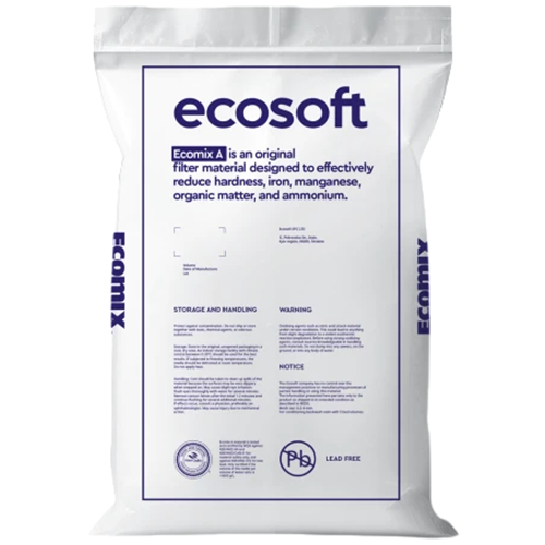 Фільтруюча засипка комплексного очищення води Ecomix А 25 л