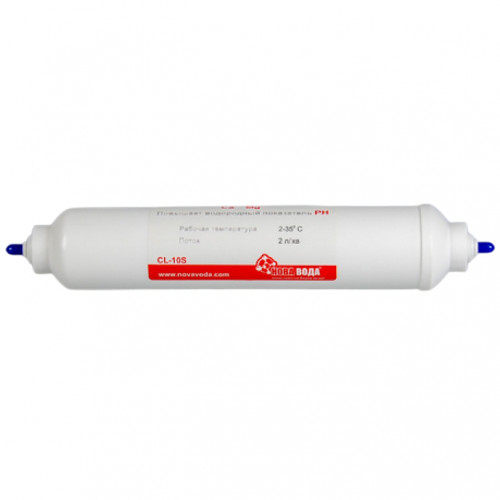 Постфільтр-мінералізатор для зворотного осмосу Нова Вода CL10-S