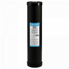 Картридж с гранулированным активированным углем для очистки питьевой и бытовой воды Ecosoft GAC 20BB