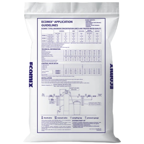 Фільтруюча засипка комплексного очищення води Ecomix А 12 л