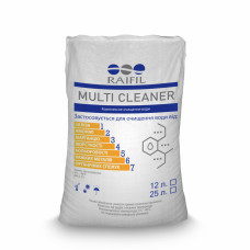 Багатофункціональне фільтруюче завантаження для фільтра води MULTI CLEANER RAIFIL (25 л)