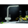Смеситель кухонный Blanco FONTAS II PVD Steel