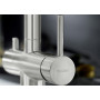 Смеситель кухонный Blanco FONTAS II PVD Steel