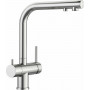 Смеситель кухонный Blanco FONTAS II PVD Steel