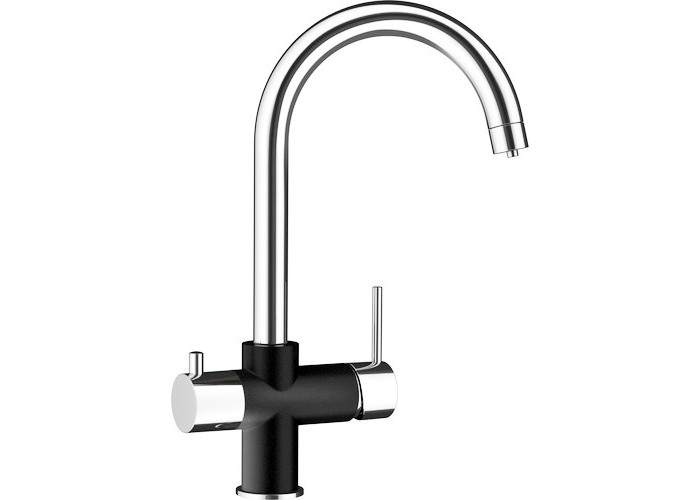Кухонний змішувач для проточної і фільтрованої води Schock Arcada 562000 (nero-13)
