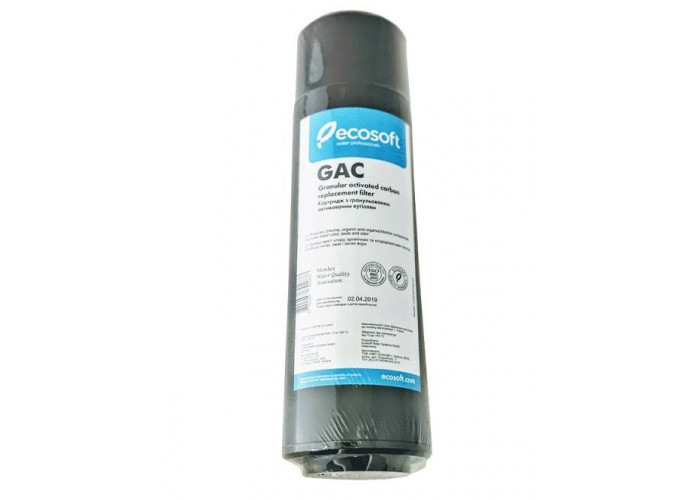 Картридж угольный для очистки воды Ecosoft GAC