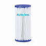 Картридж гофрований багаторазовий для очищення води Filtrons FLR 10ВВ