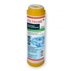 Картридж для умягчения воды Filtrons FLUM10SL (материал Dowex)