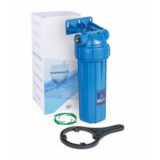 Фильтр магистральный для очистки воды Aquafilter FHPRN1-B1-AQ 1 дюйм с синим корпусом 10"