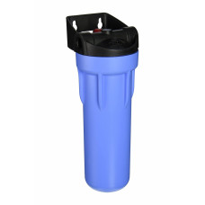 Колба магистрального фильтра для очистки воды Pentair (Pentek) 1/2" 10" Slim Line голубая