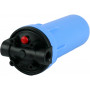 Колба магистрального фильтра для очистки воды Pentair (Pentek) 3/4" 10" Slim Line голубая