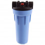 Колба магистрального фильтра для очистки воды Pentair (Pentek) 3/4" 10" Slim Line голубая
