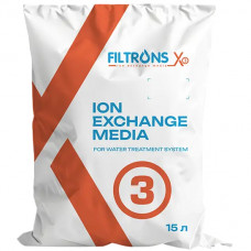 Фільтруюча засипка комплексного очищення води Filtrons X3 15 л