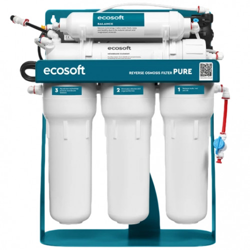 Зворотний осмос з насосом на станині Ecosoft P'URE Balance 6-75
