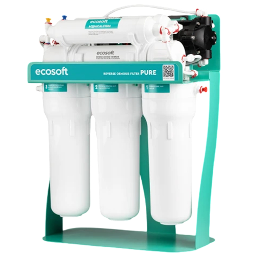 Зворотний осмос з насосом на станині Ecosoft P’URE AquaCalcium Mint