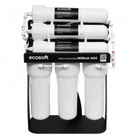 Прямоточный фильтр обратного осмоса с насосом на станине Ecosoft RObust Mini