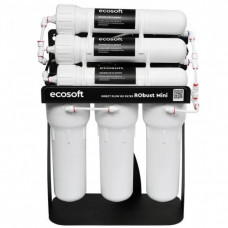 Прямоточный фильтр обратного осмоса с насосом на станине Ecosoft RObust Mini