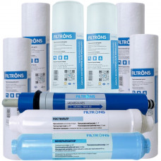 Годовой комплект картриджей для обратного осмоса Filtrons 6 степеней