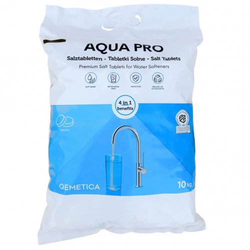 Таблетированная соль Qemetica AQUA PRO 10 кг