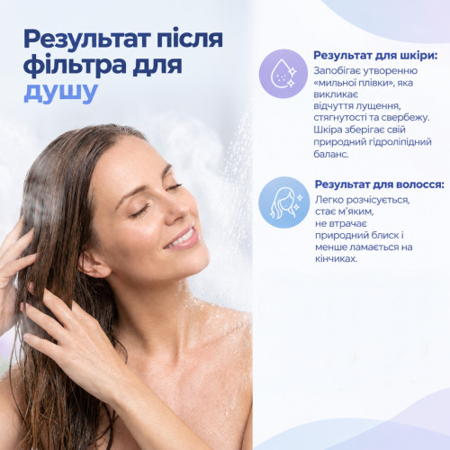Фільтр для душу FilterPoint для захисту шкіри та волосся