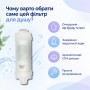 Фильтр для душа FilterPoint «ЛИЛИИ» для защиты кожи и волос